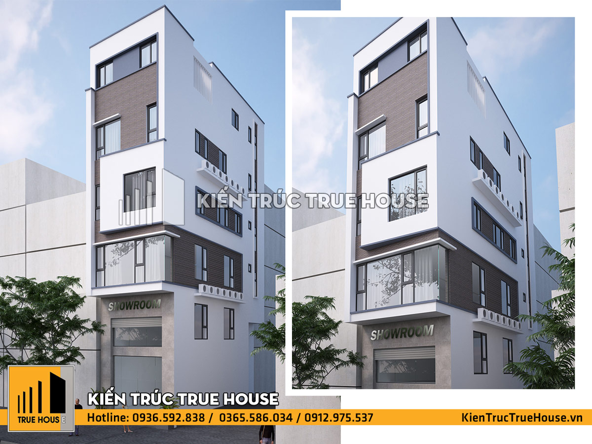Nhà lô phố 6 tầng mặt tiền hơn 5m hiện đại tại Hà Nam - THP 018