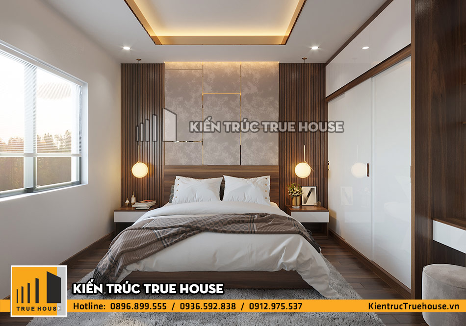 Thiet ke noi that phong ngu hien dai tre trung tien nghi